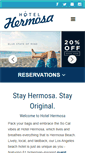 Mobile Screenshot of hotelhermosa.com